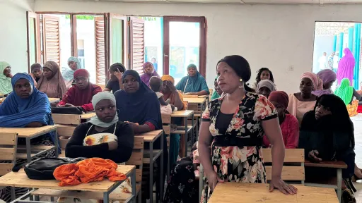 Financial Training for women in Mozambique