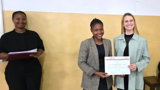 Women training Mozambique