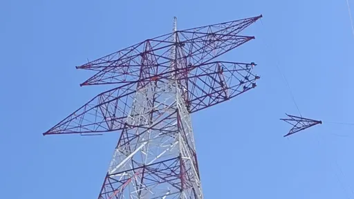 Transmission Tower Installation in Mozambique