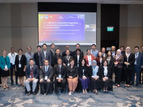 13th ASEAN+3 Leadership Programme on Sustainable Consumption and Production (SCP)