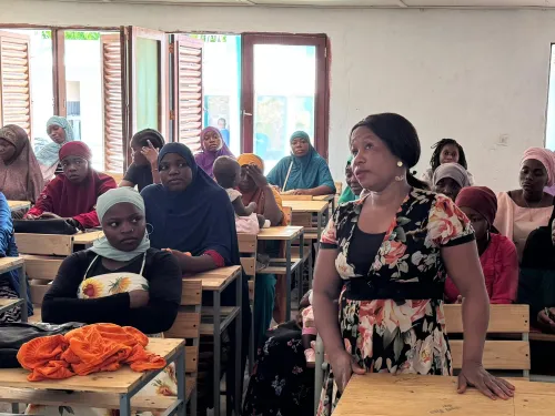 Financial Training for women in Mozambique