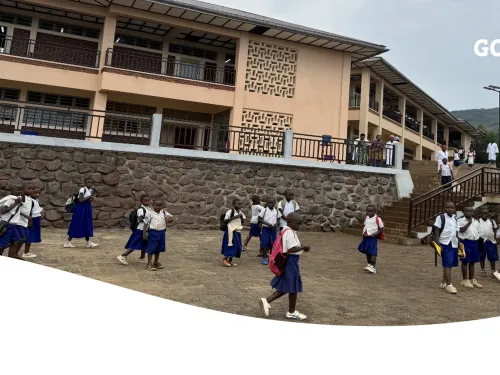 School constructed in Ituri and South Kivu Regions of DRC