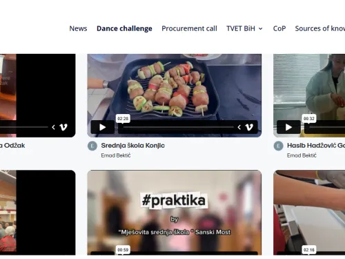 Dance Challenge Videos TVET System Strengthening Project in BiH